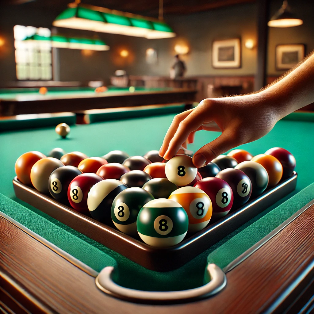 Pool Table Setup
